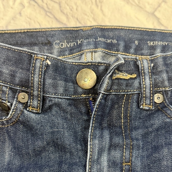 Calvin Klein Jeans Kids Dark Indigo Denim - Picture 3 of 8